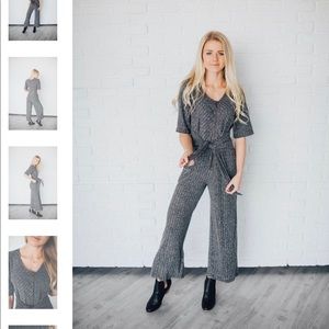 Jumpsuit, worn once for picture